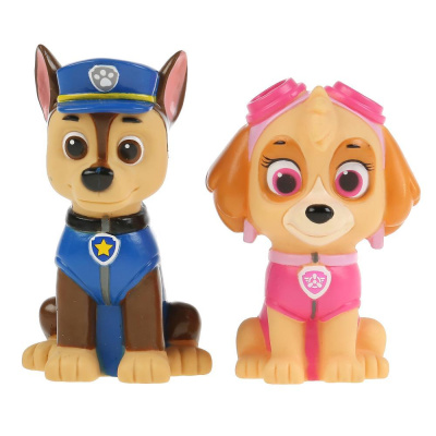 Набор игрушек для ванны Щенячий Патруль Чейз и Скай Капитошка LXCHASE-SKY-DOGP 01